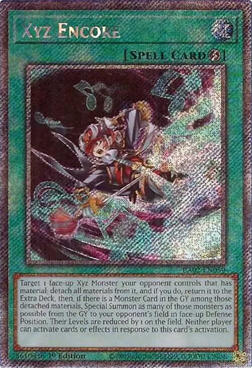 Xyz Encore (Platinum Secret Rare)