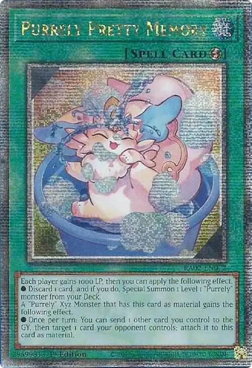 Purrely Pretty Memory (Quarter Century Secret Rare)