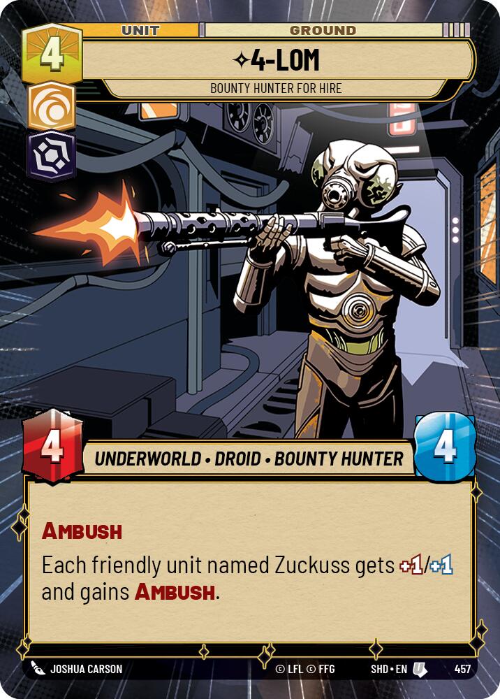 4-LOM - Bounty Hunter for Hire (Hyperspace)