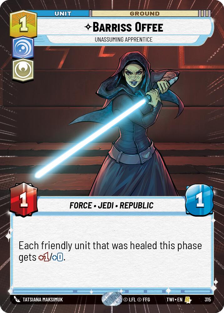 Barriss Offee - Unassuming Apprentice (Hyperspace)