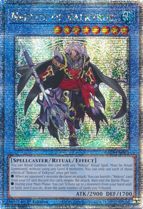 Nekroz of Valkyrus (Quarter Century Secret Rare)