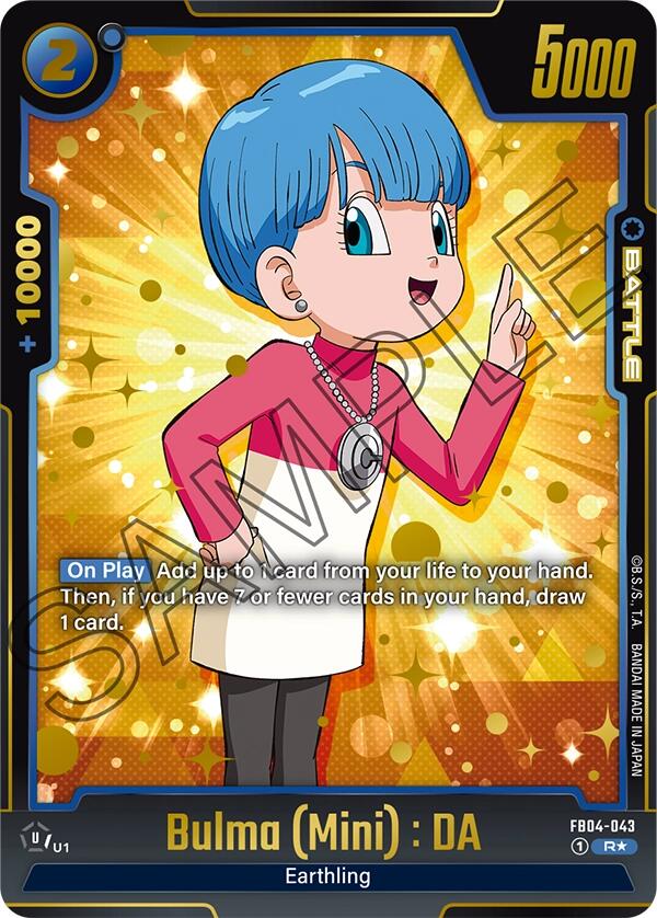 Bulma (Mini) : DA (Alternate Art)