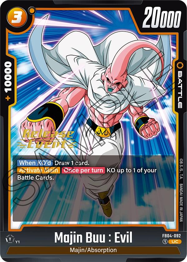 Majin Buu : Evil - FB04-092