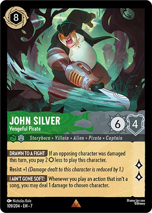 John Silver - Vengeful Pirate