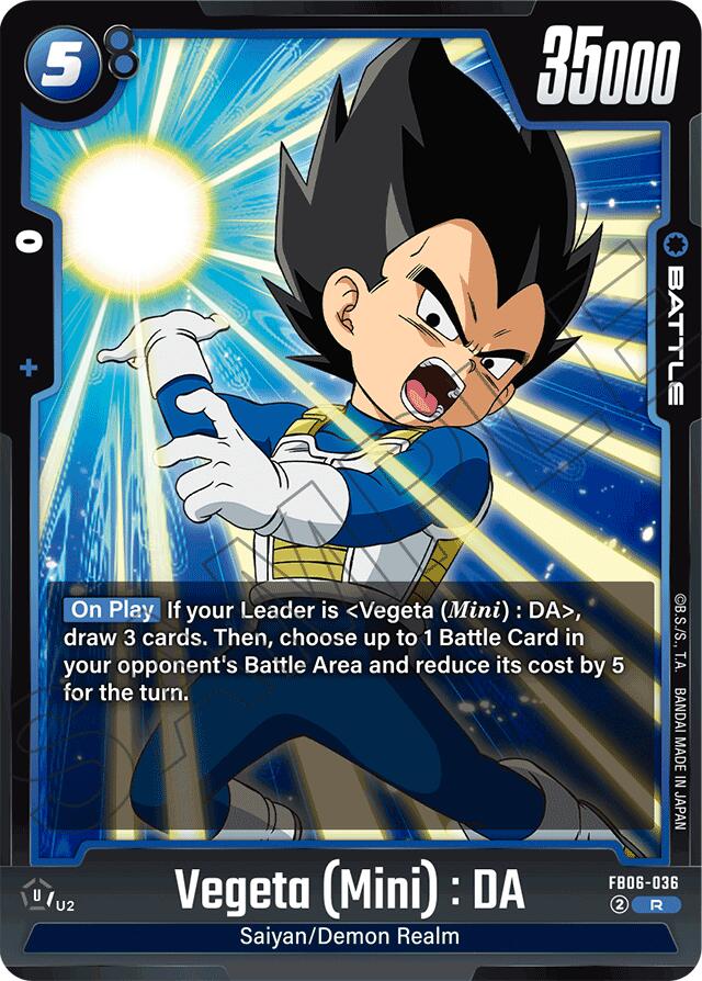 Vegeta (Mini) : DA - FB06-036