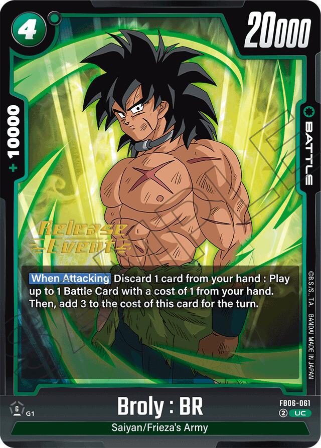 Broly : BR - FB06-061