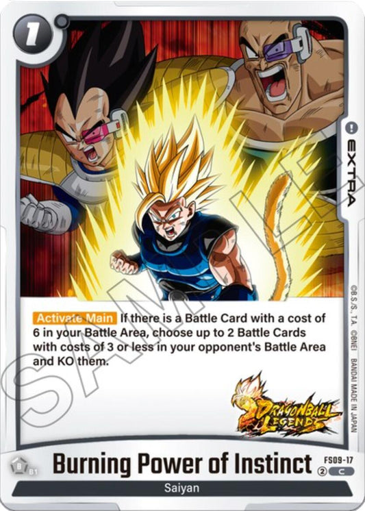Burning Power of Instinct
