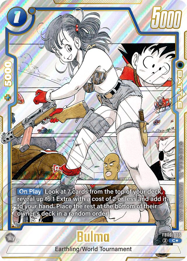 Bulma - FB06-035 (Alternate Art)