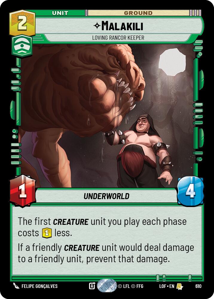 Malakili - Loving Rancor Keeper (Foil)