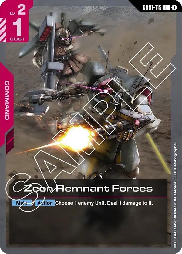 Zeon Remnant Forces