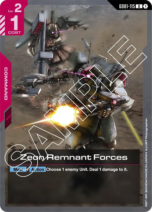 Zeon Remnant Forces