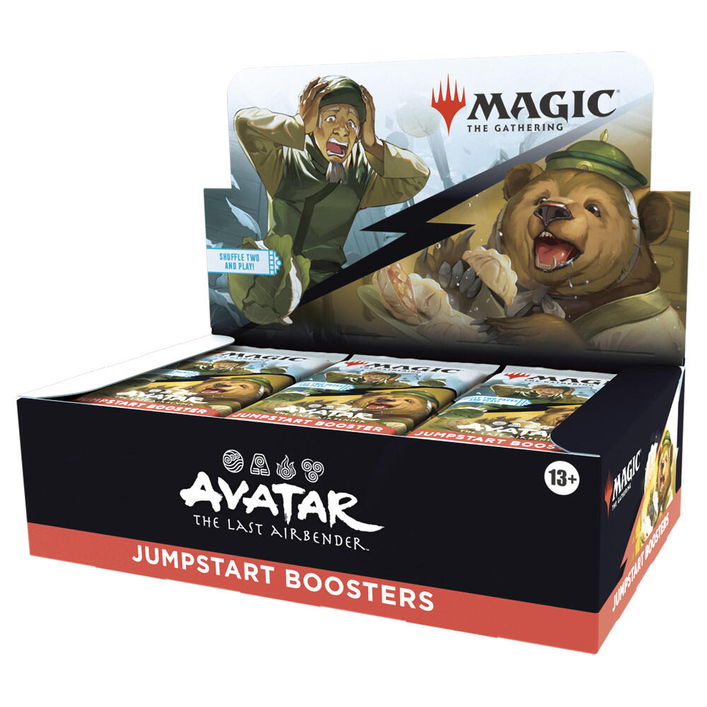 Avatar: The Last Airbender - Jumpstart Booster Display