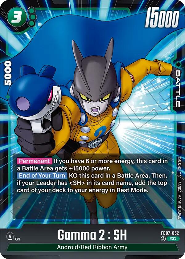 Gamma 2 : SH