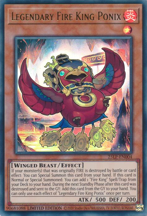 Legendary Fire King Ponix