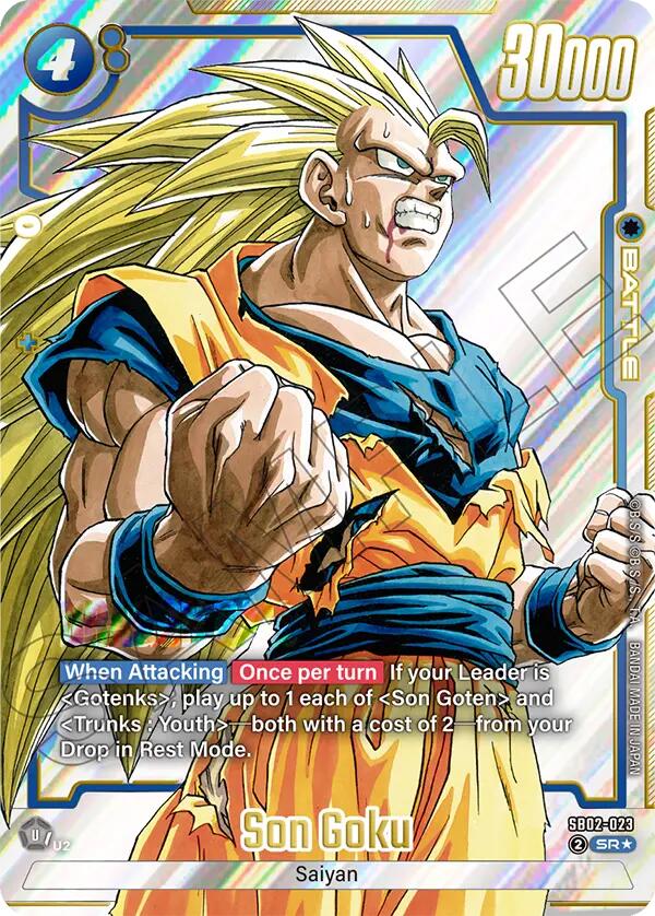 Son Goku - SB02-023 (Alternate Art)