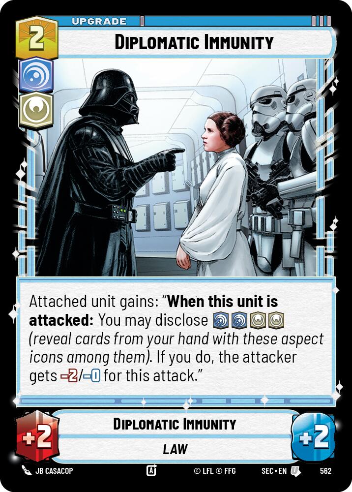 Diplomatic Immunity (Foil)