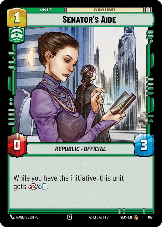 Senator's Aide (Foil)