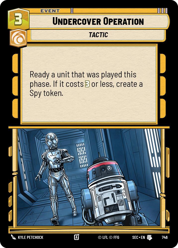Undercover Operation (Foil)