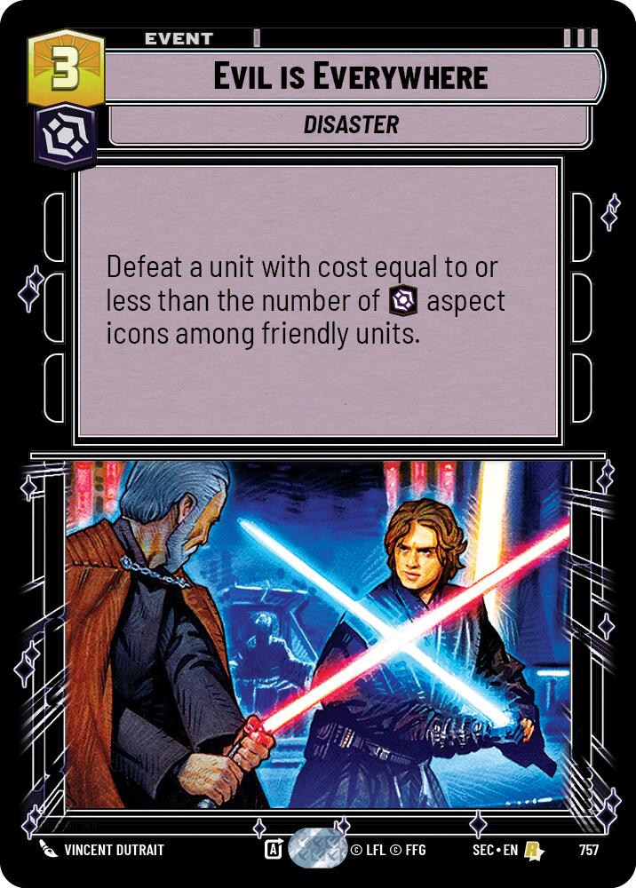 Evil is Everywhere (Foil)