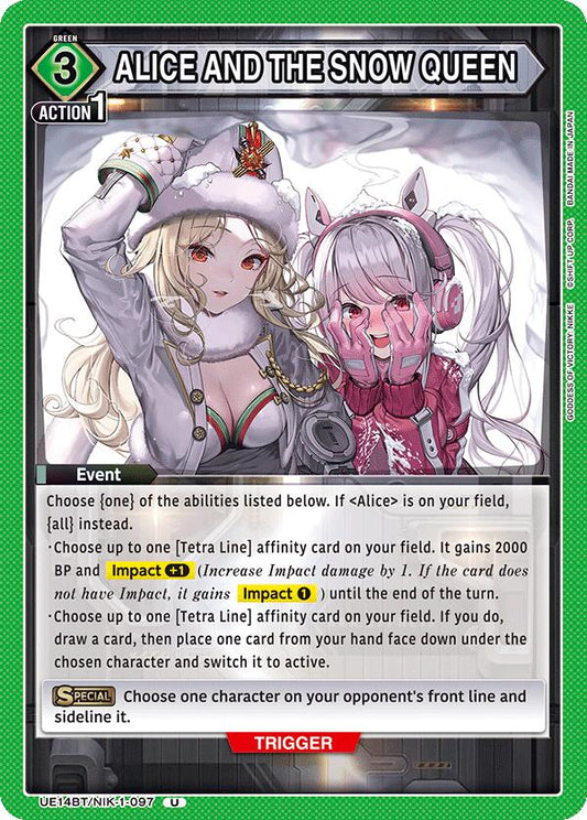 ALICE AND THE SNOW QUEEN