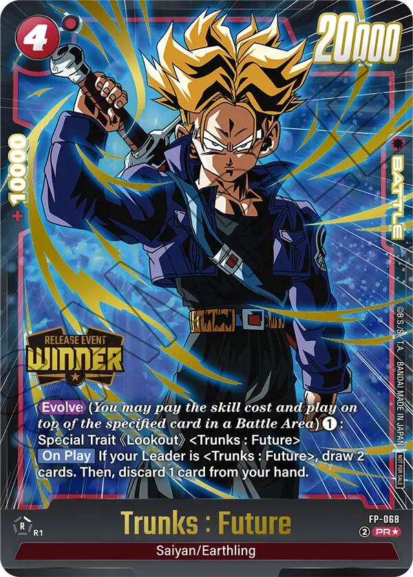 Trunks : Future - FP-068 (Release Event Winner)