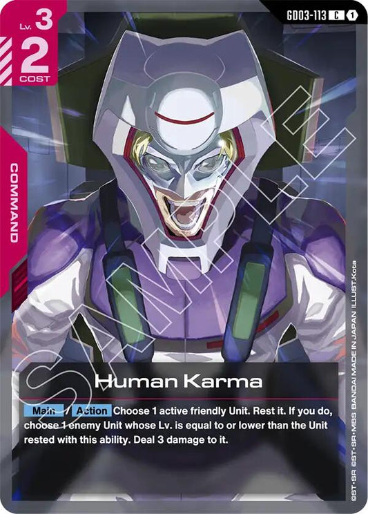 Human Karma