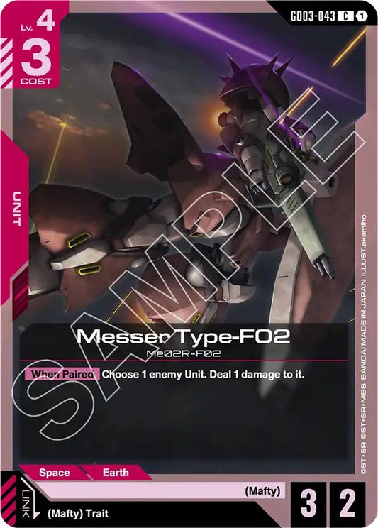 Messer Type-F02