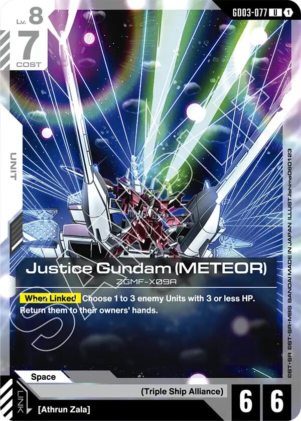 Justice Gundam (METEOR)