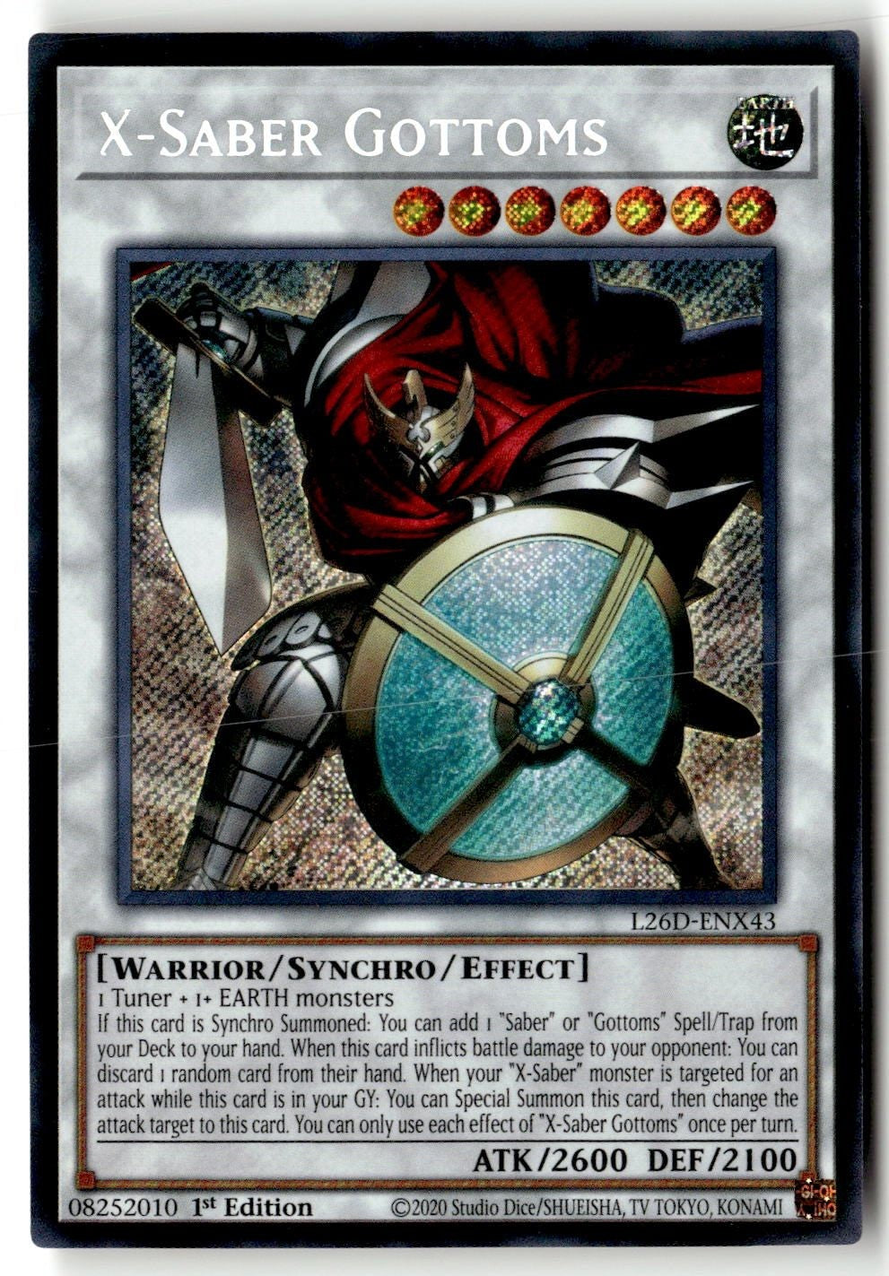 X-Saber Gottoms (Secret Rare)