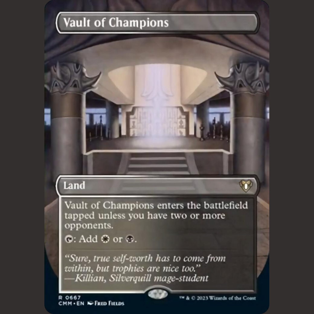 Vault of Champions (Borderless Alternate Art) [Commander Masters]