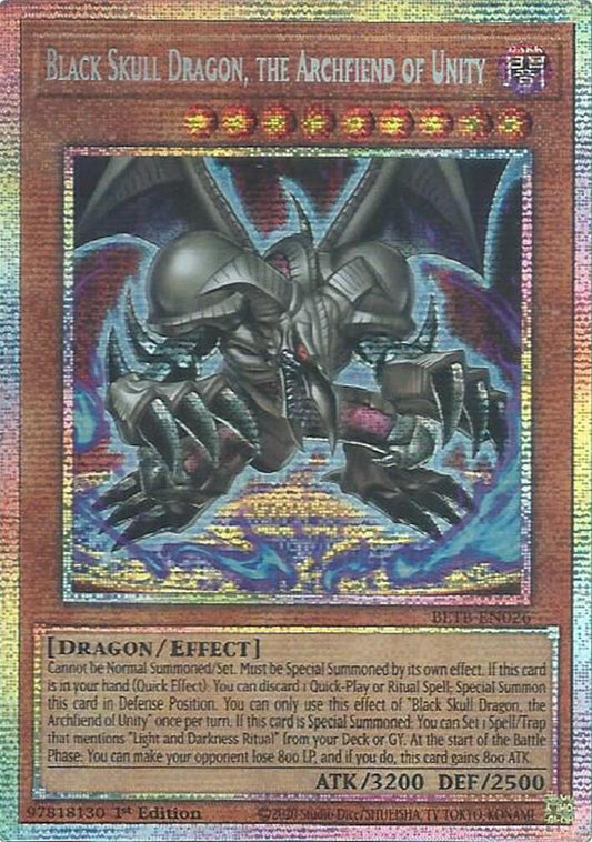 Black Skull Dragon, the Archfiend of Unity (Starlight Rare)