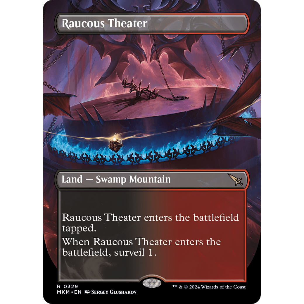 Raucous Theater (Borderless) [Murders at Karlov Manor]