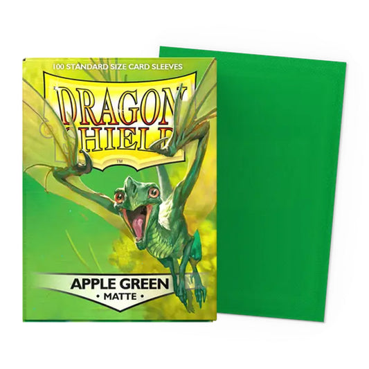 Dragon Shield Card Sleeves: Apple Green - Matte