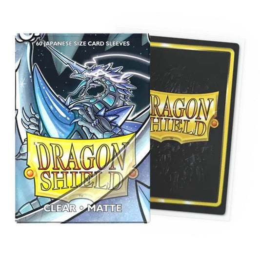 Dragon Shield Card Sleeves: Clear - Matte - Japanese