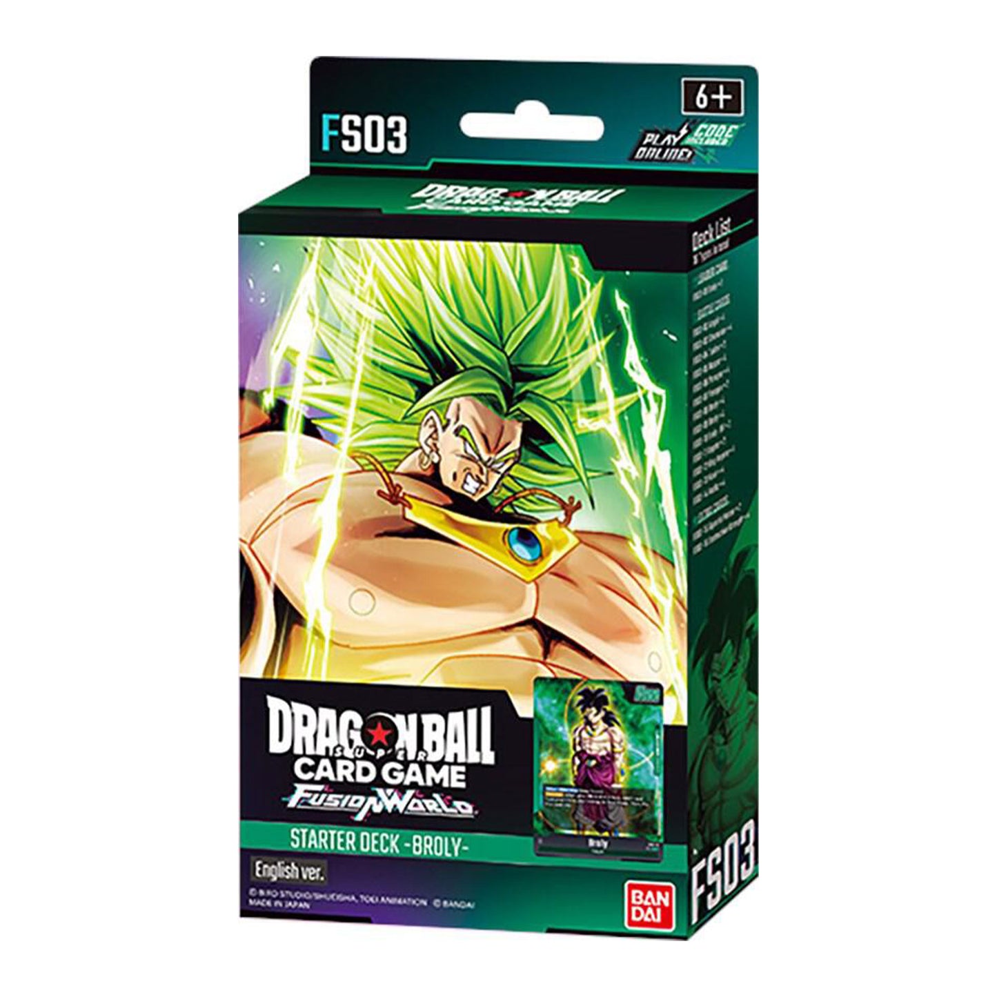 Dragon Ball Super Fusion World Starter Deck 3: Broly