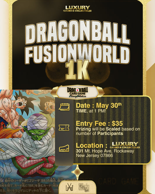 Dragonball Fusion World 1K May 30th