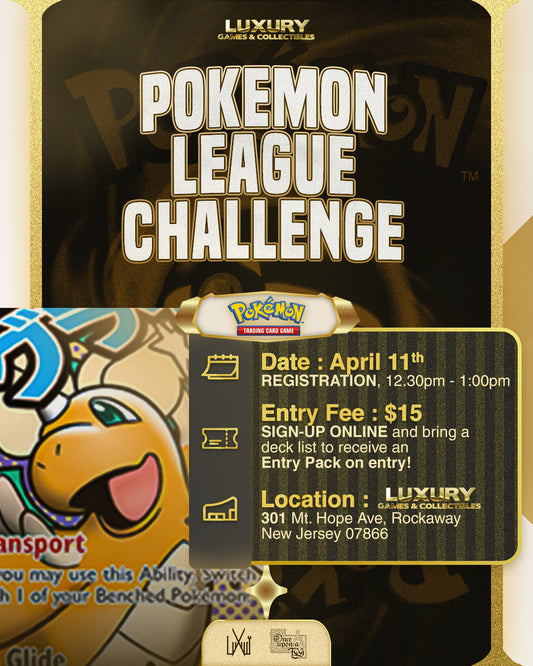 Pokemon League Challenge April 11 Entry