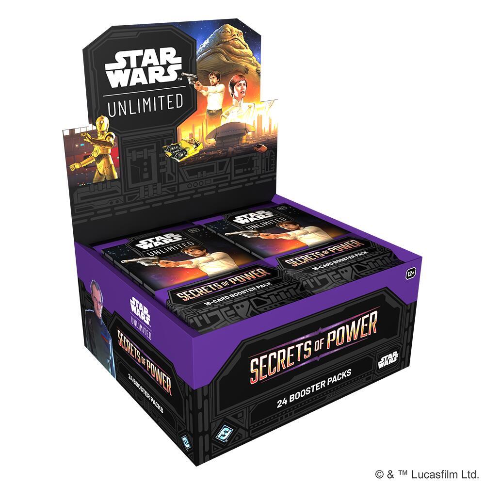 Star Wars unlimited Secrets of Power booster box