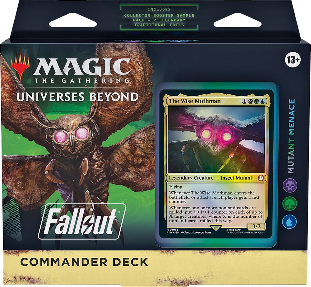 Fallout commander deck the wise mothman