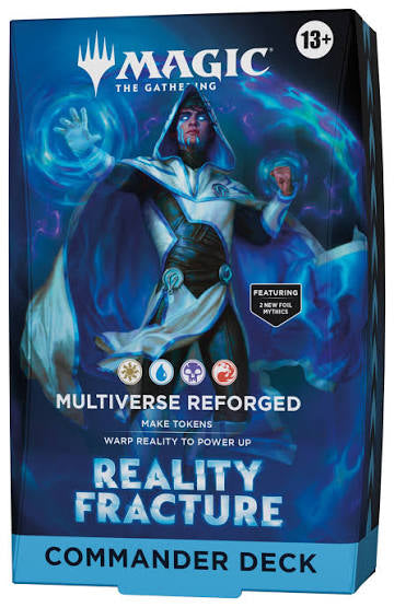 Magic reality fracture commander deck (style may vary)