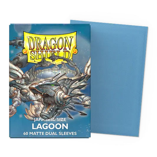 Dragon Shield Card Sleeves: Lagoon - Matte Dual - Japanese