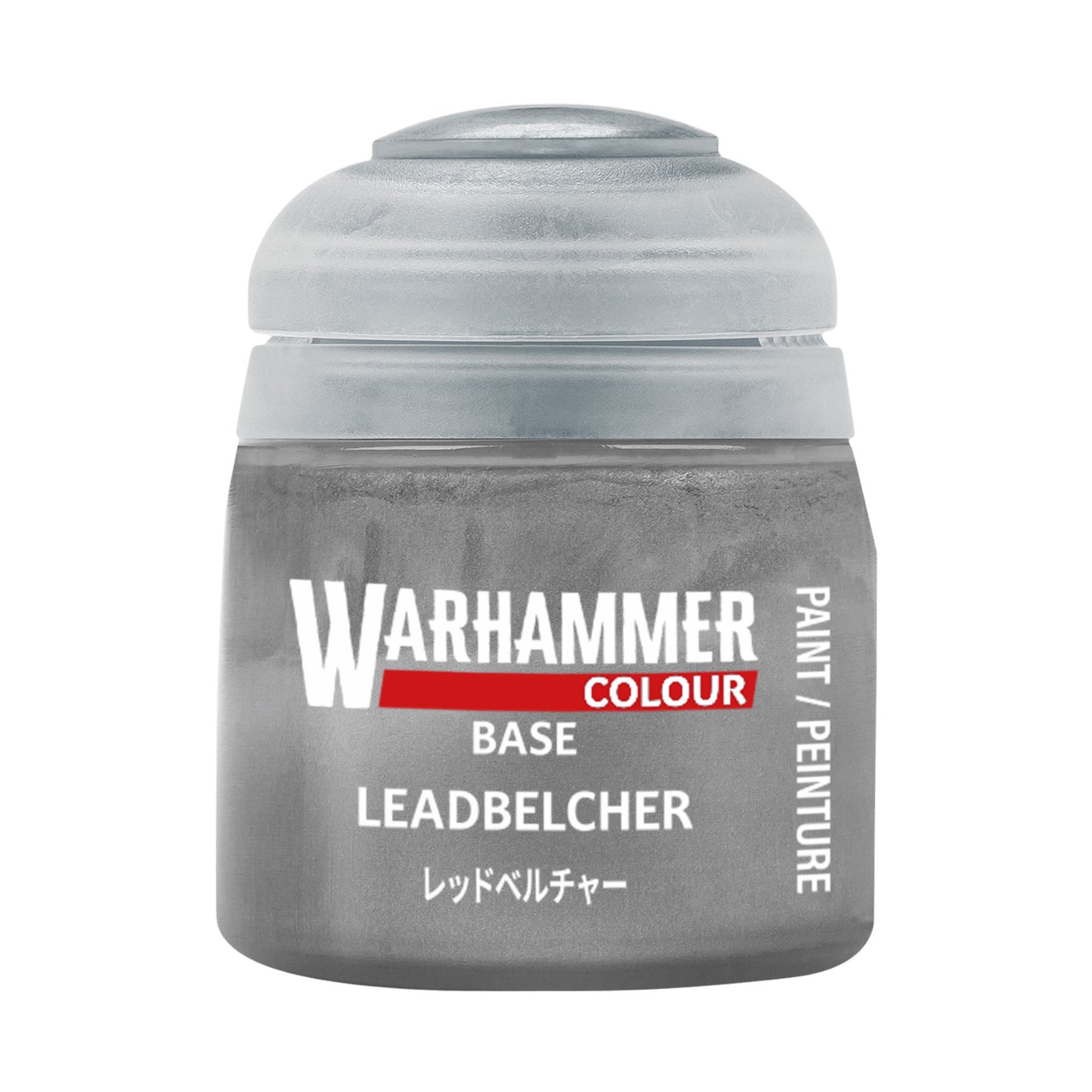 Warhammer Base Paint: Leadbelcher 12ML 6 Count