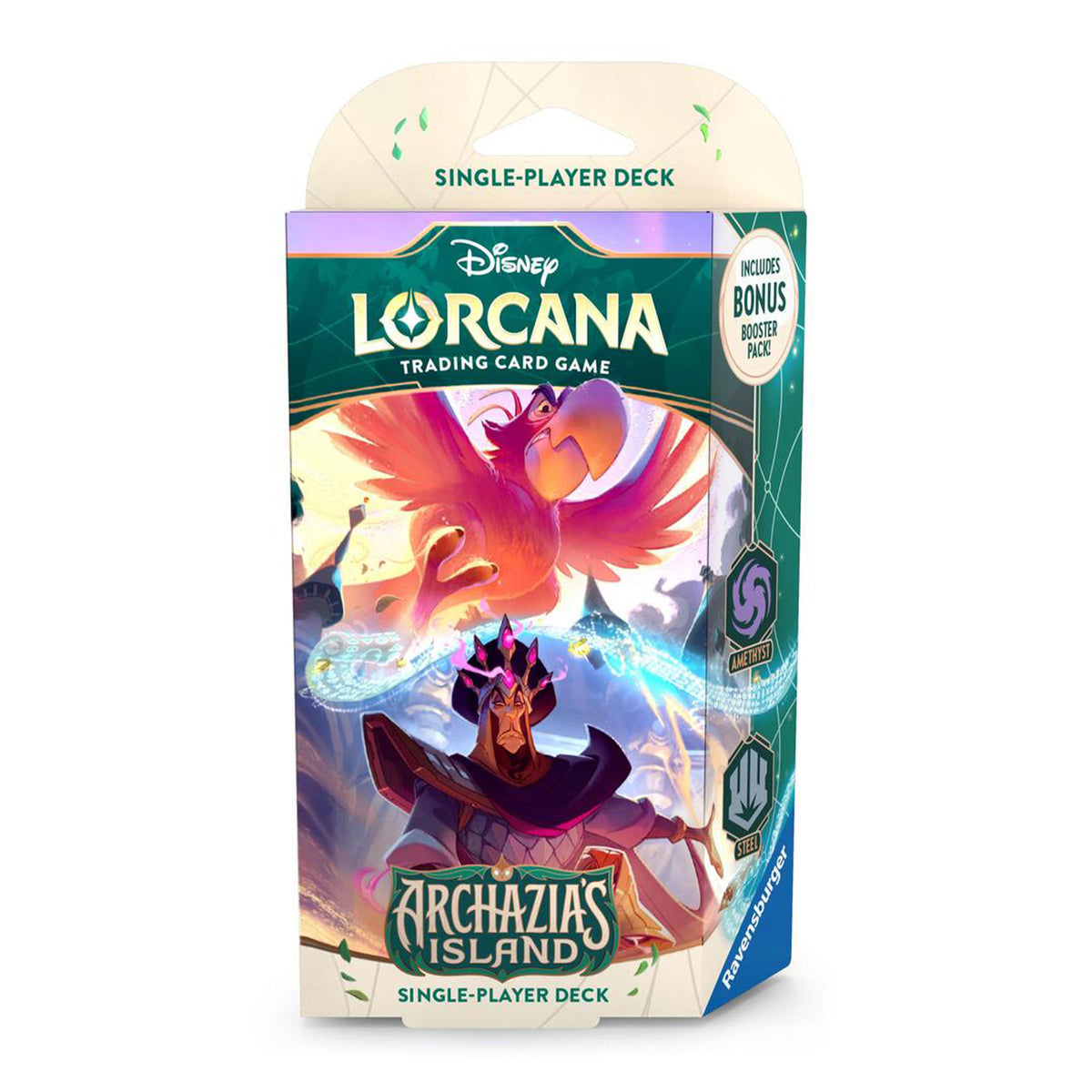 amethyst steel lorcana starter deck Disney Deck: Archazia's Island (Amethyst & Steel) Type:Sephiroth Golden where adventure and strategy Moogles and Cactuar and