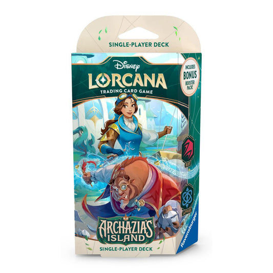 Disney Lorcana Starter Deck: Archazia's Island (Ruby & Sapphire)