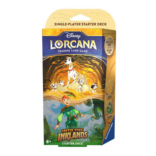 Disney Lorcana Starter Deck: Into the Inklands (Amber & Emerald)