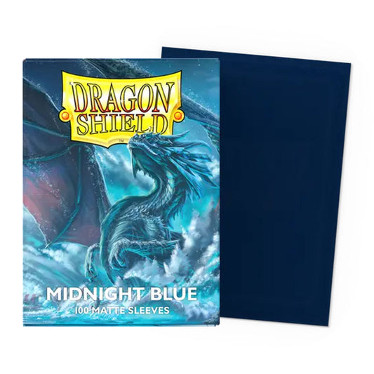 Dragon Shield Card Sleeves: Midnight Blue - Matte