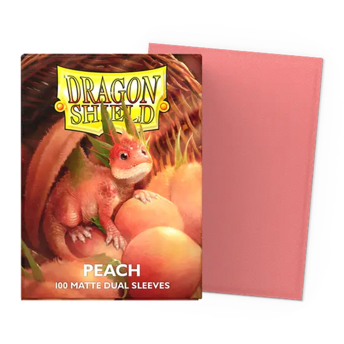 Dragon Shield Card Sleeves: Peach - Matte