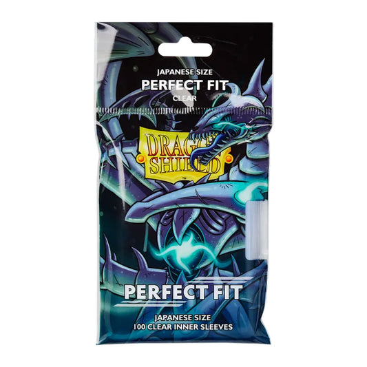 Dragon Shield Card Sleeves: Japanese Size Perfect Fit Inner Sleeves - Clear (100-Pack)