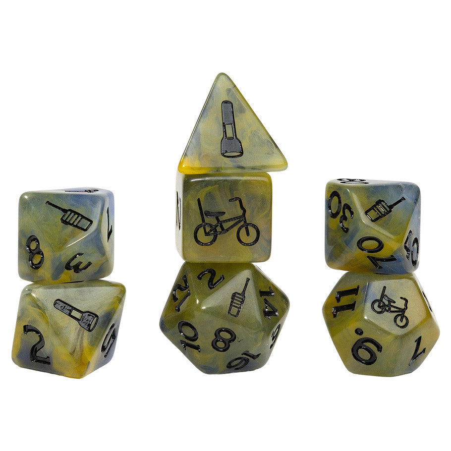 7-Set Stranger Things Adventure Dice: Mike