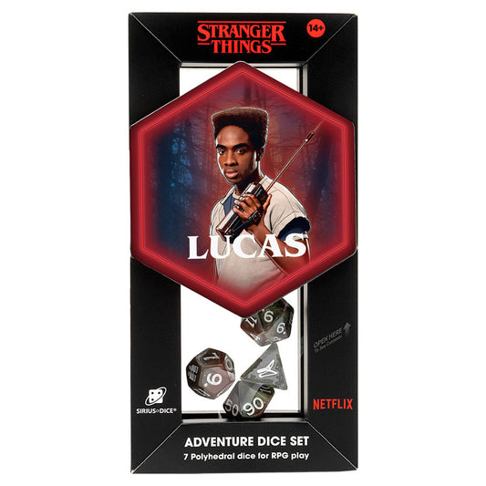 7-Set Stranger Things Adventure Dice: Lucas